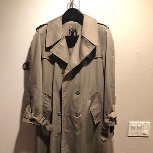 Vintage Sears Trench Coat Overcoat
